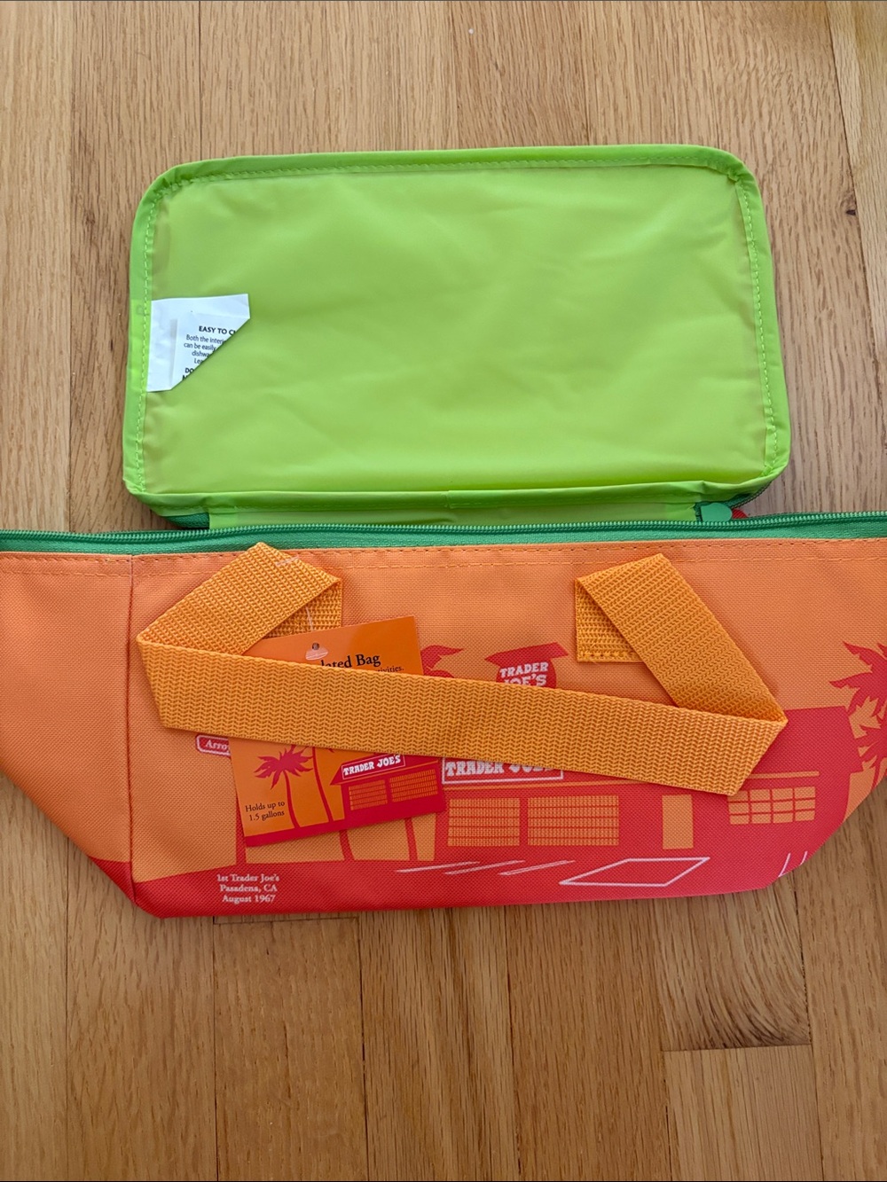 Orange & Lime Reusable Lunch Bag